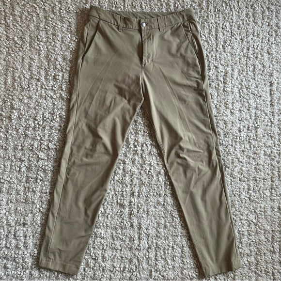 Lululemon Commission Slim Warpstream Pant - Tofino Sands - size 30 - Picture 5 of 11